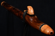 Walnut Burl Native American Flute, Minor, Mid A-4, #F38G